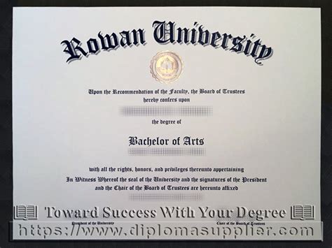 rowan university bachelor degrees